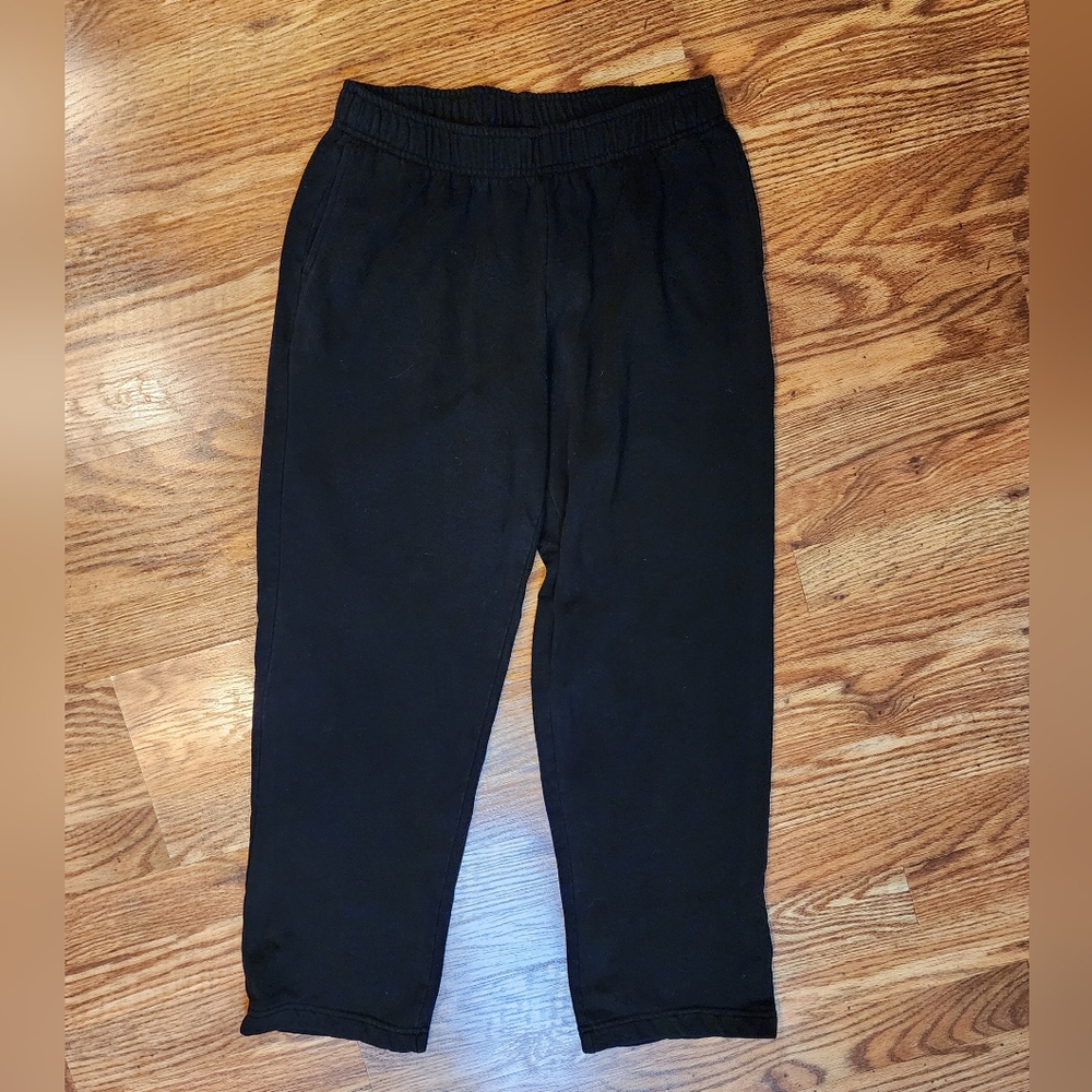 Karen Scott Women's Sport Petites Pull-on Lounge Sweat Pants Black Size S